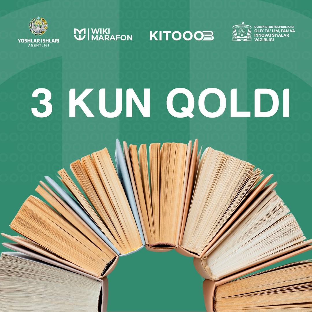 72 soatdan keyin kech boʻladi!