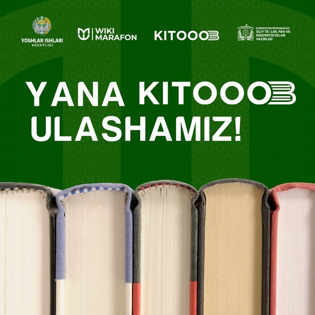 "WikiKitob II" start oldi!