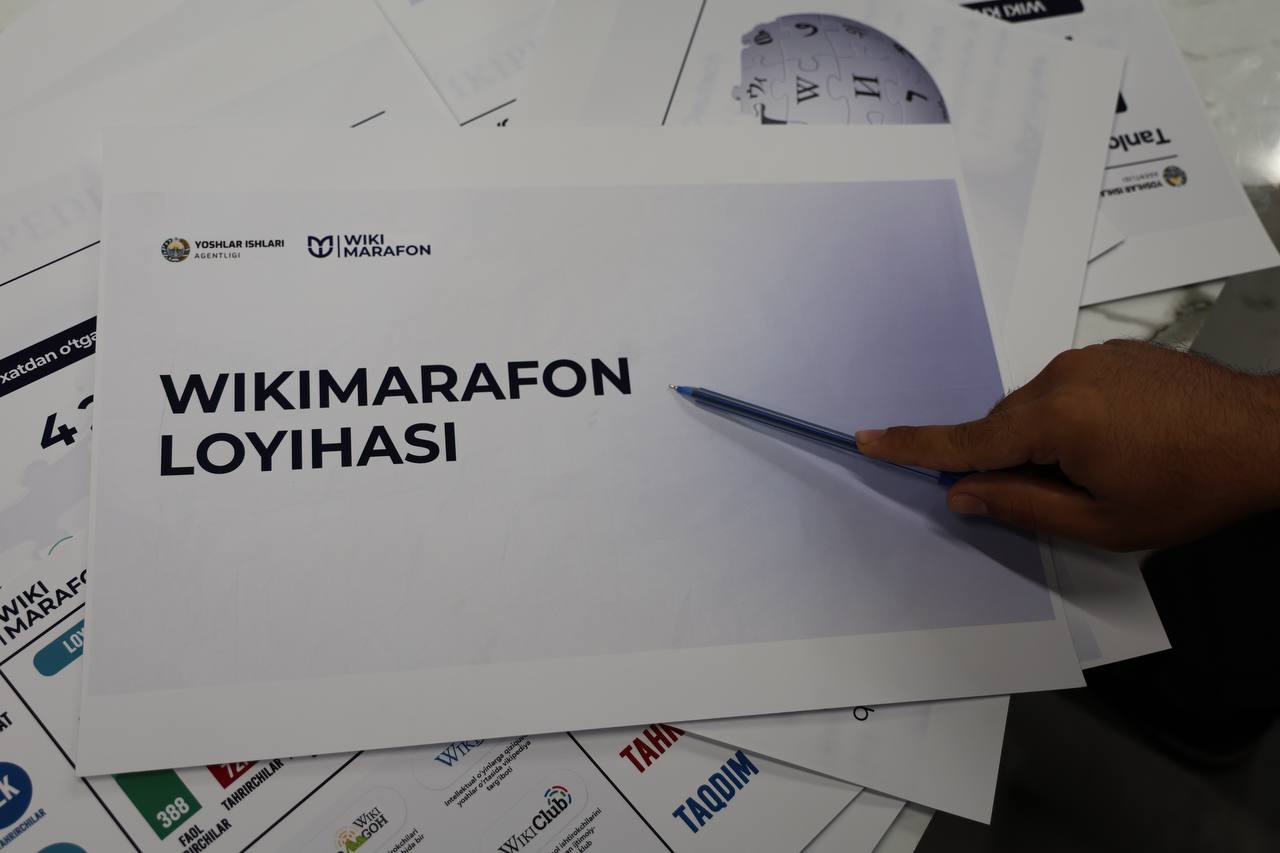 WikiMarafonda ishlar qizg‘in!
